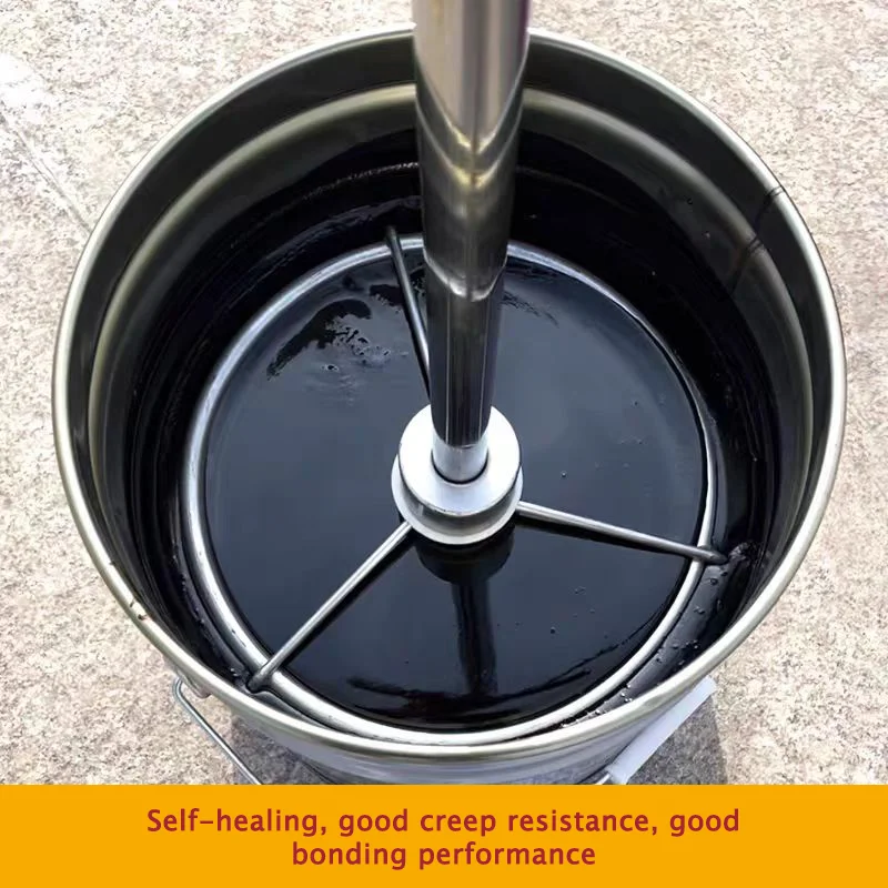 High Quality Cheap Base Friendly Environmentally Friendly Solvent Free Non-Curing Rubber-Asphalt Waterproof Coating