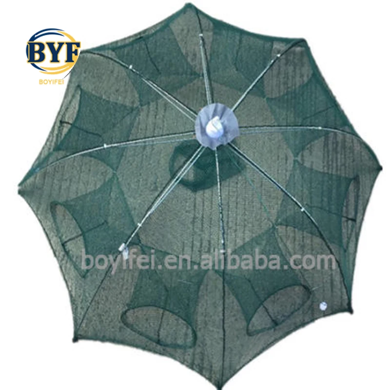 wholesale Folded Portable Shrimp Trap Fishing Net for the capture of the eel lobster crab trap