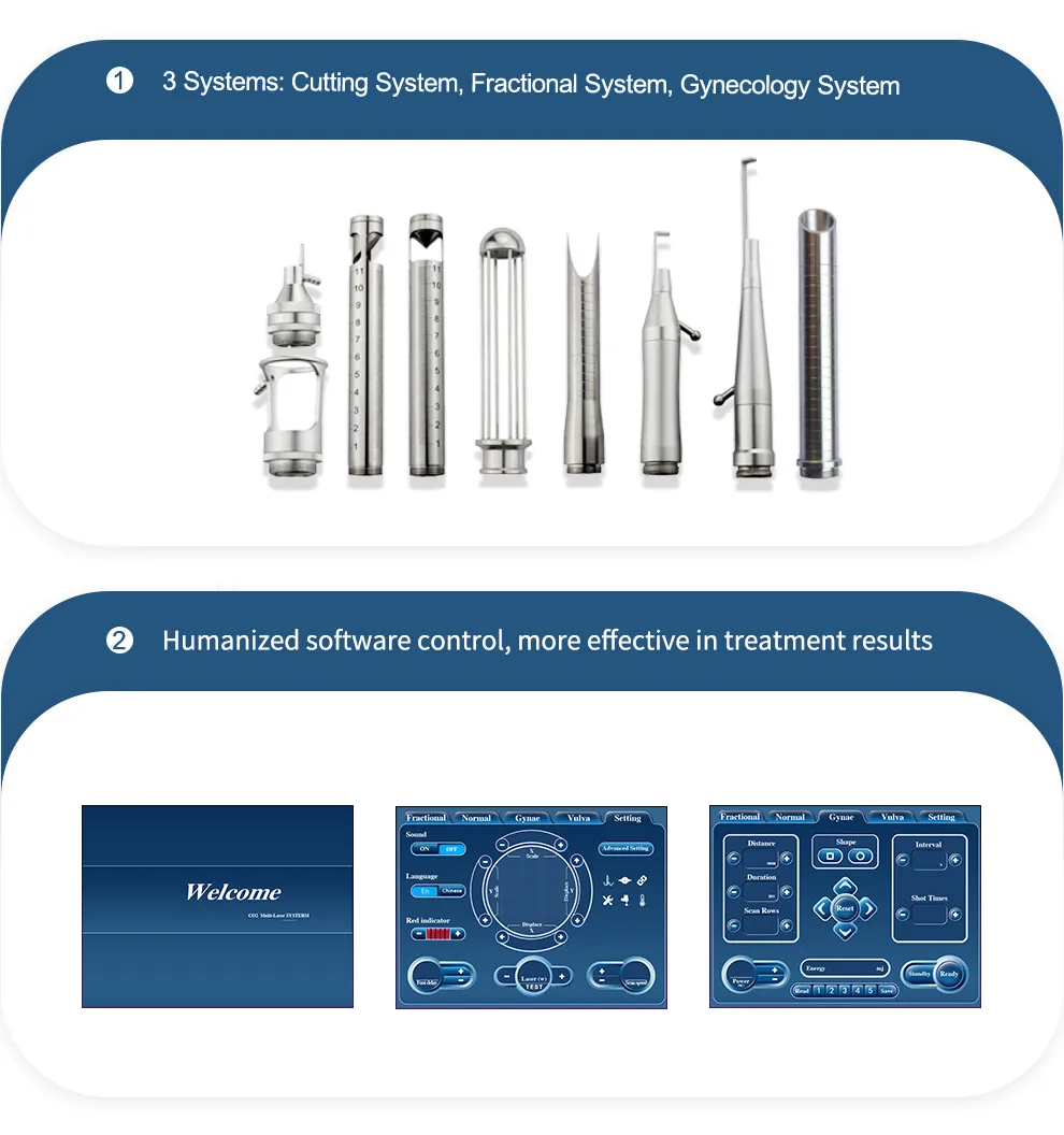 tightening skin care beauty Anti-Puffiness co2 fractional laser scar removal skin care beauty laser fractional CO2 laser