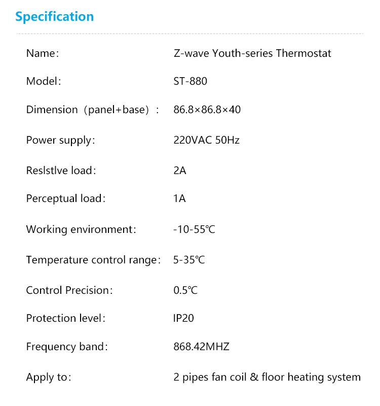 Multi-function Air Conditioner Fan Coil Digital Thermostat Two-in-one Temperature Controller Work With Alex, Google Assistant