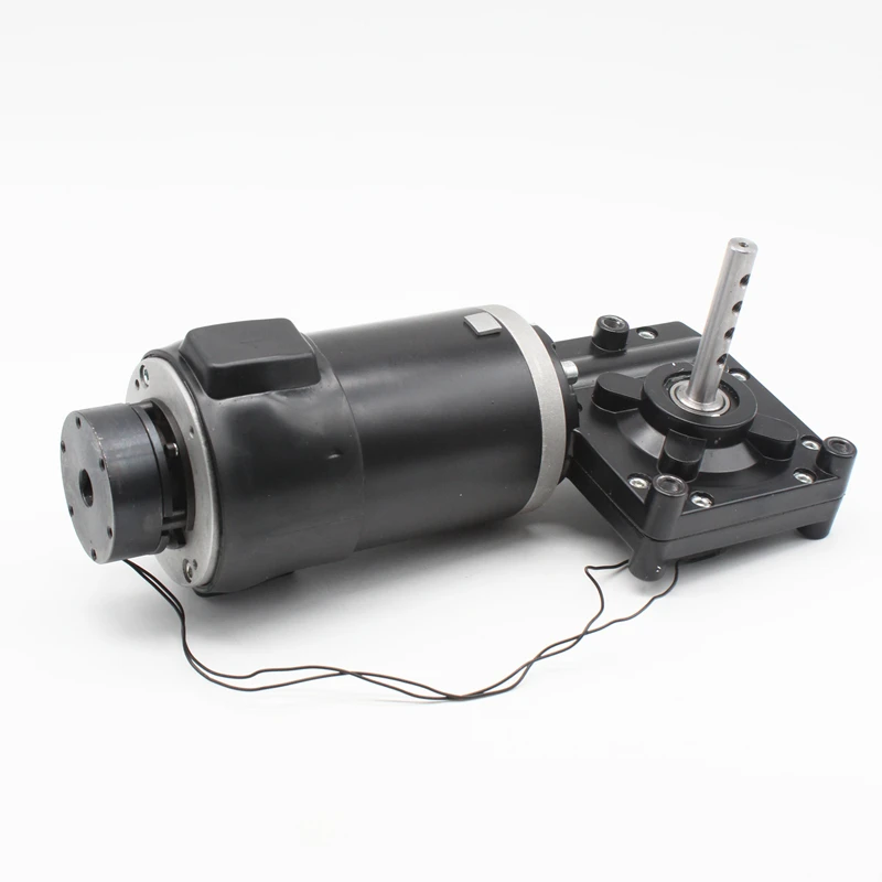 high torque low noise12v 24v 36v 400w dc worm gear motor for driving device