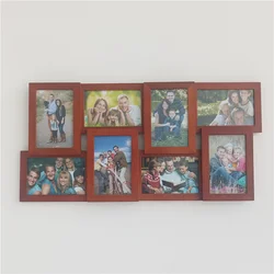 Custom Wall Hanging Decoration Wooden Photo Picture Frame Wooden Frame Art Wall Decoration Frames Photo Wooden Picture For Decor