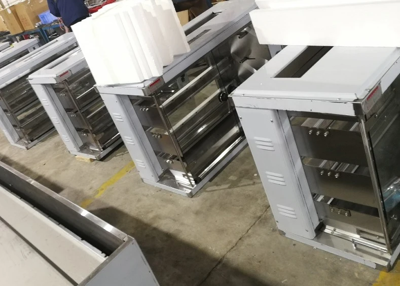Профессиональная газовая машина для приготовления цыплят