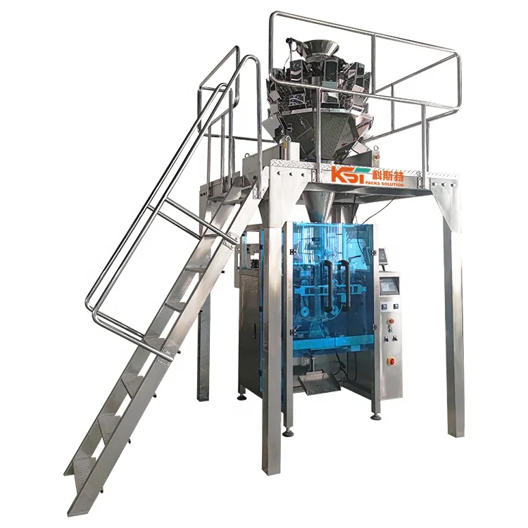 Автоматическая упаковочная машина для картофельных чипсов, бананов, подорожников, закусок, картофеля фри по заводской цене