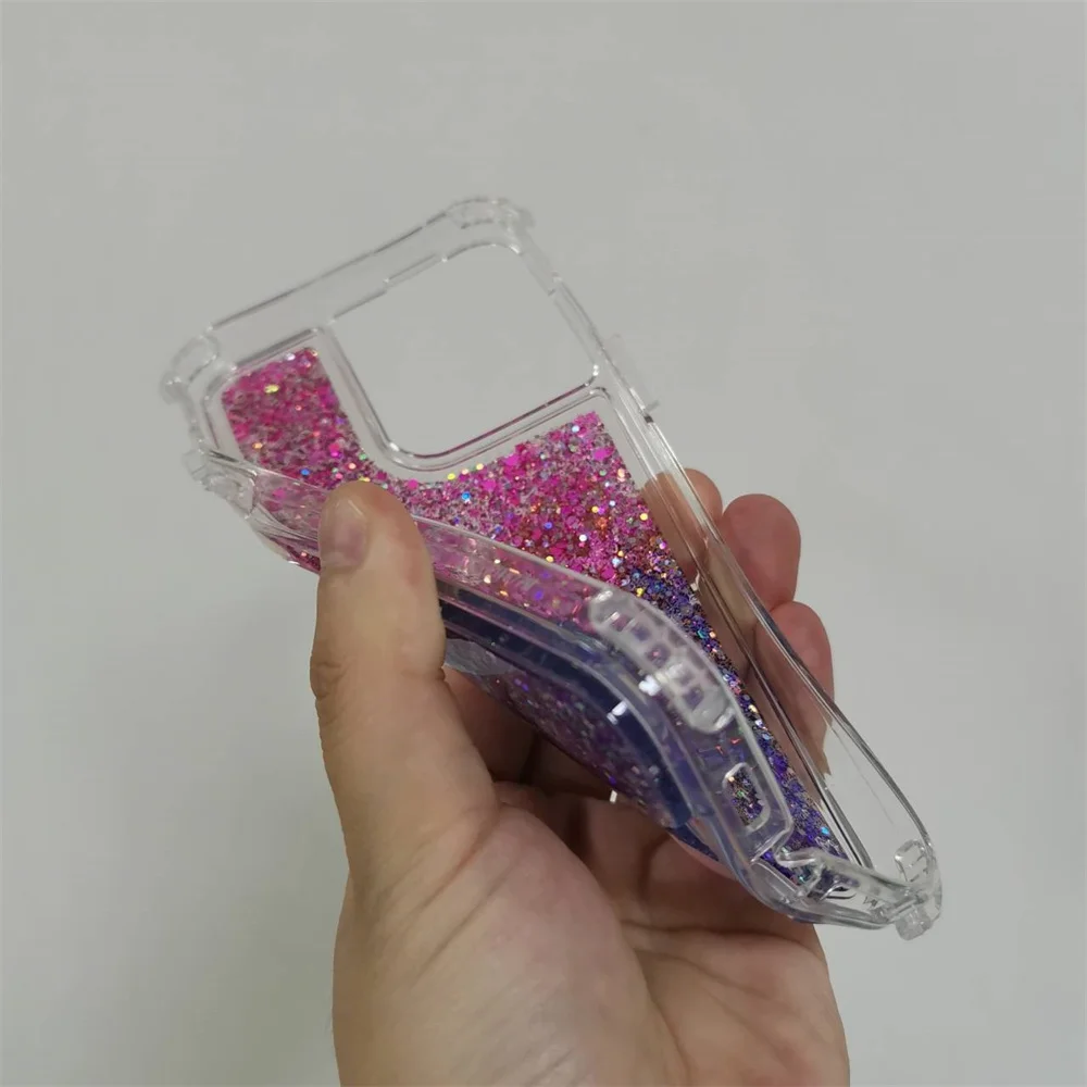 GSCASE Hybrid Armor Phone Case For Alcatel 3V 2019/5032W Fashion Case TPU + PC + Glitter Designer Case