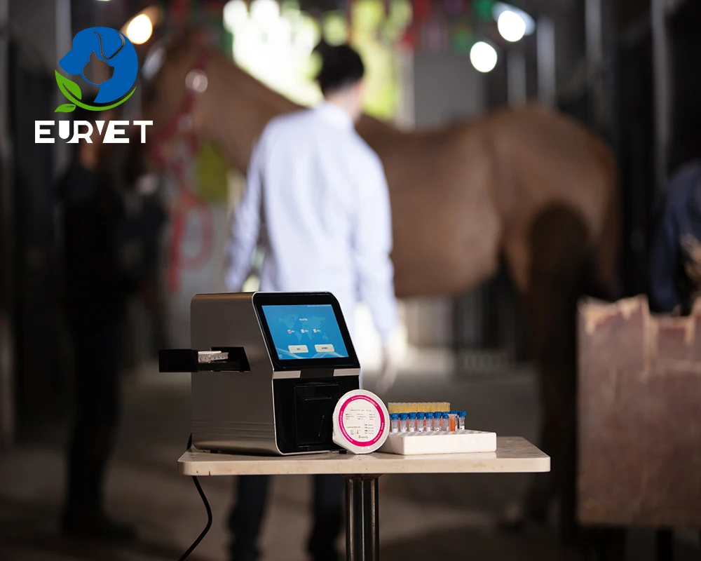 EUR VET High Quality Animal Blood Chemistry Analyzer Vet Biochemistry Machine For Veterinary Clinic Use