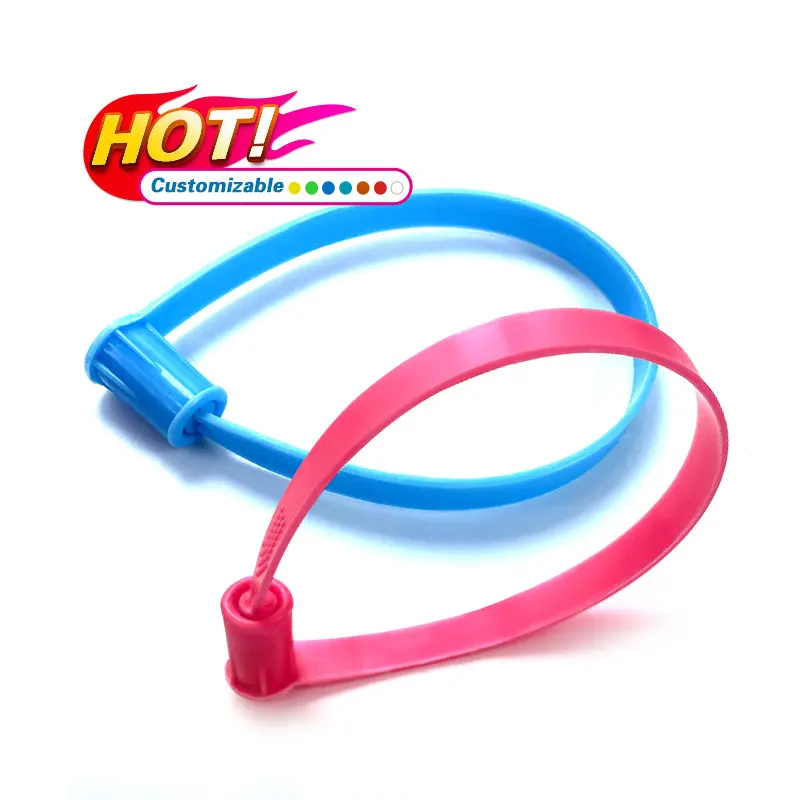 fixed length tote security seal wholesale plastic strap security seal rubber cable security seal