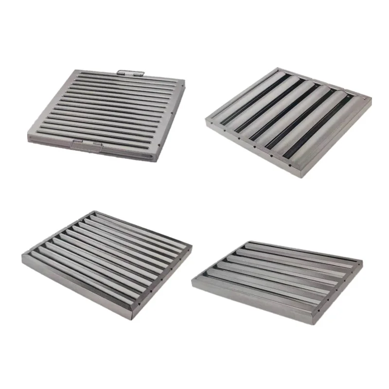 Wholesale Stainless Steel Kitchen Canopy Baffle Grease Filters Extractor Range Hood Filter