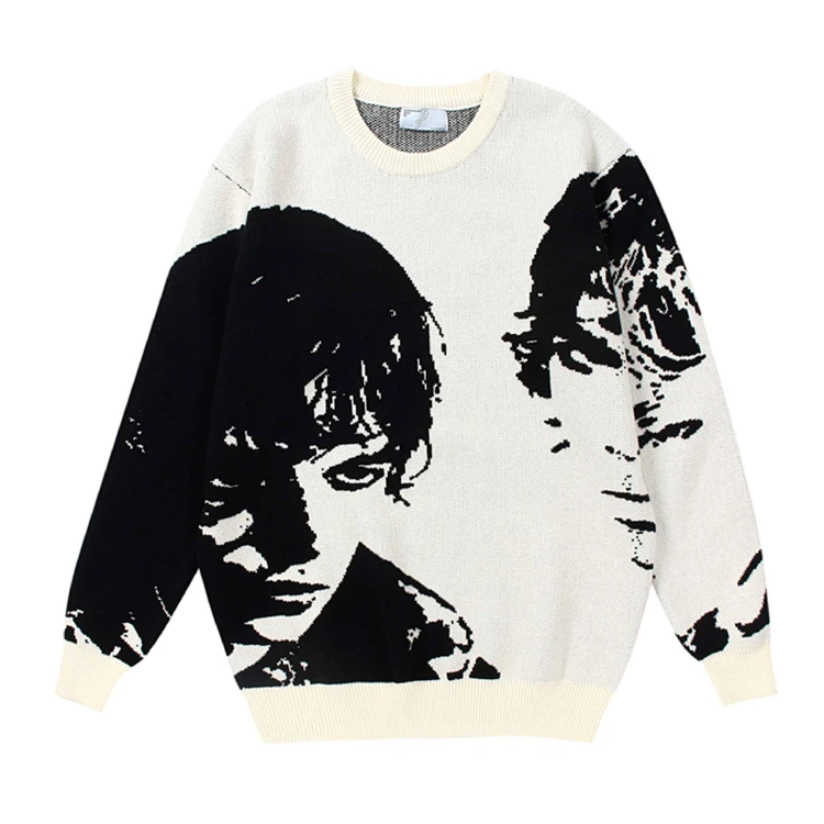 Kingsun 100% хлопковый вязаный свитер на заказ мужской пуловер вязаный хлопковый свитер жаккардовый вязаный свитер на заказ