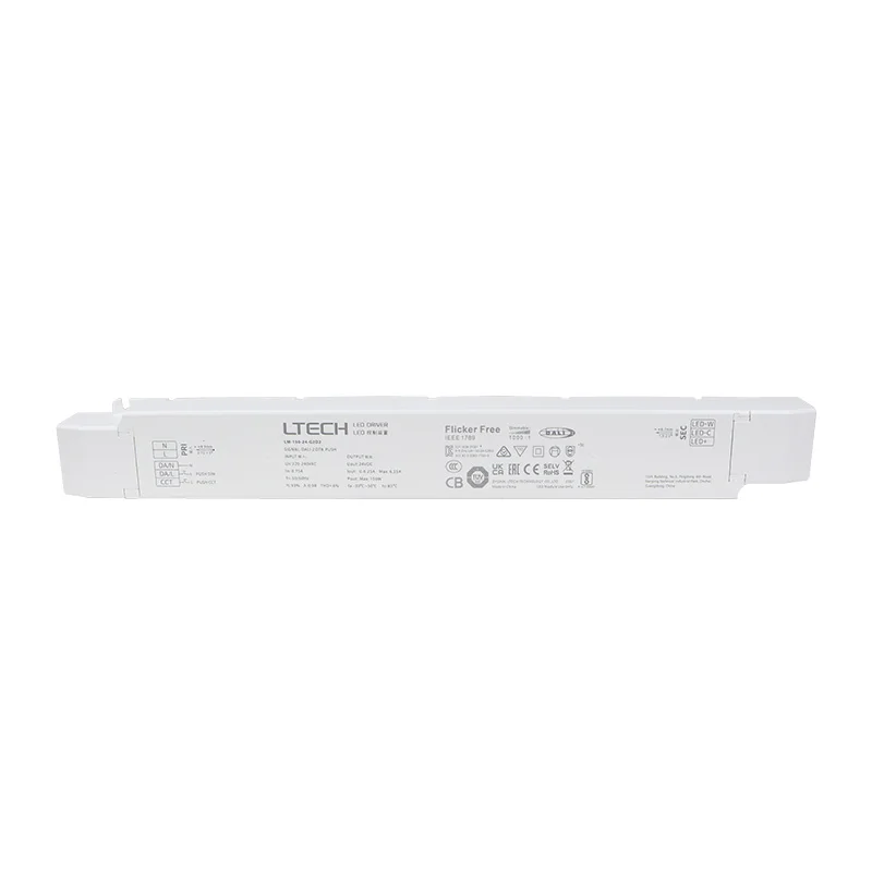 Letch LM-150-24-G2D2 светодиодный драйвер 150 Вт 24 В затемняемый Светодиодный 6.25A тонкий