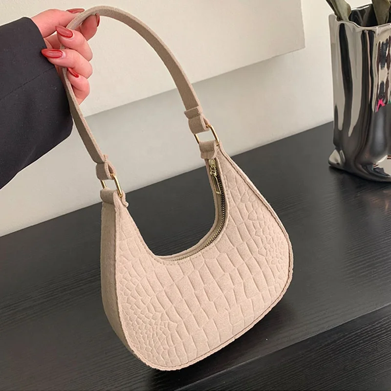 factory price fashion women color clutch bag handbag with single shoulder strap