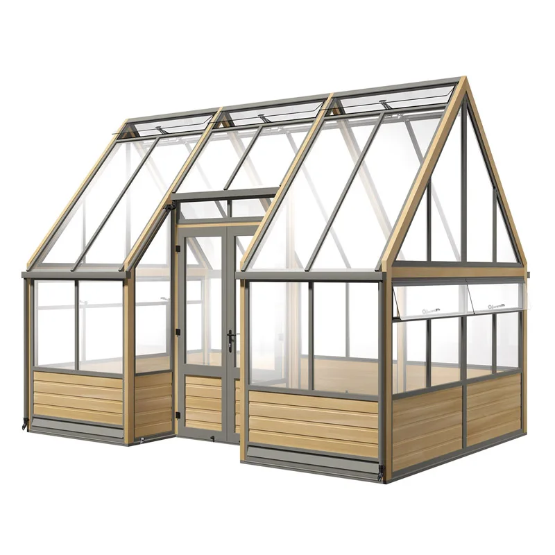 Solarium Conservatory Free Standing Aluminum Sunroom With Glass Garden Veranda Glass Sunrooms