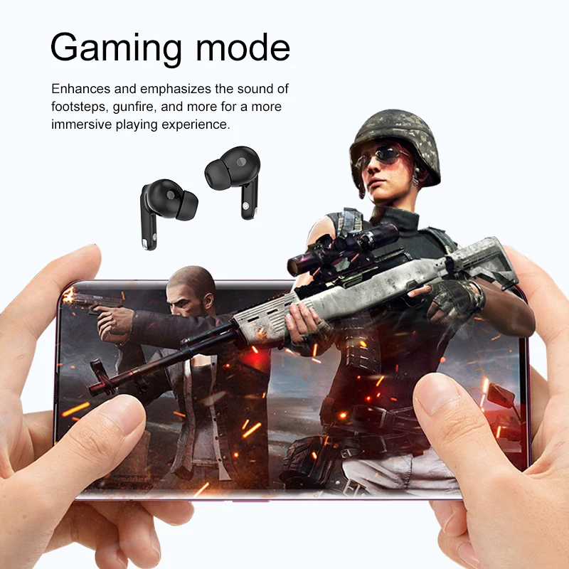 Quality Assurance F1 Smart Touch Gaming Earbud Good Selling Earphones Sport Headset Tws Headphone  Manufacturers In China