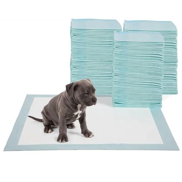 Disposable super absorbent pet training pad for puppies and small adult dog