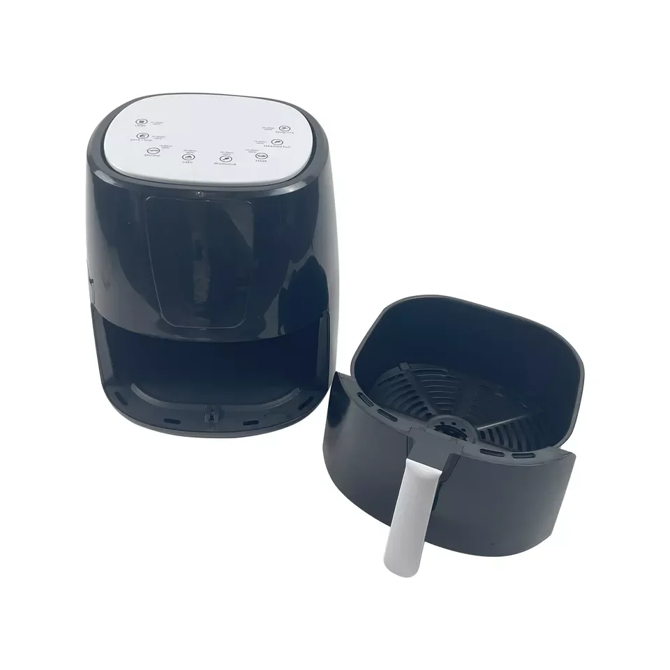 Digital Air Fryer, Adjustable Time And Temperature, Fry With Less Oil