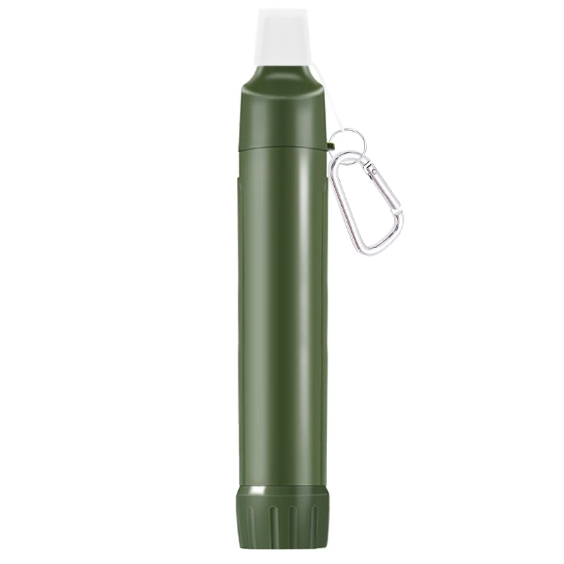 Water Purification Water Filtration Emergency Camping Portable Outdoor Life Survival Water Purifier Filter Straw Manufacturer