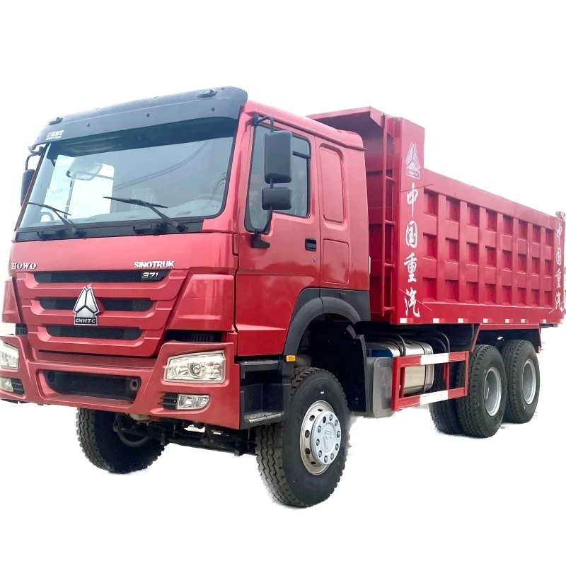 Hot Selling Sinotruck Howo 10 tires  6X4 371HP truck 30 ton medium truck howo 371 mining dump truck