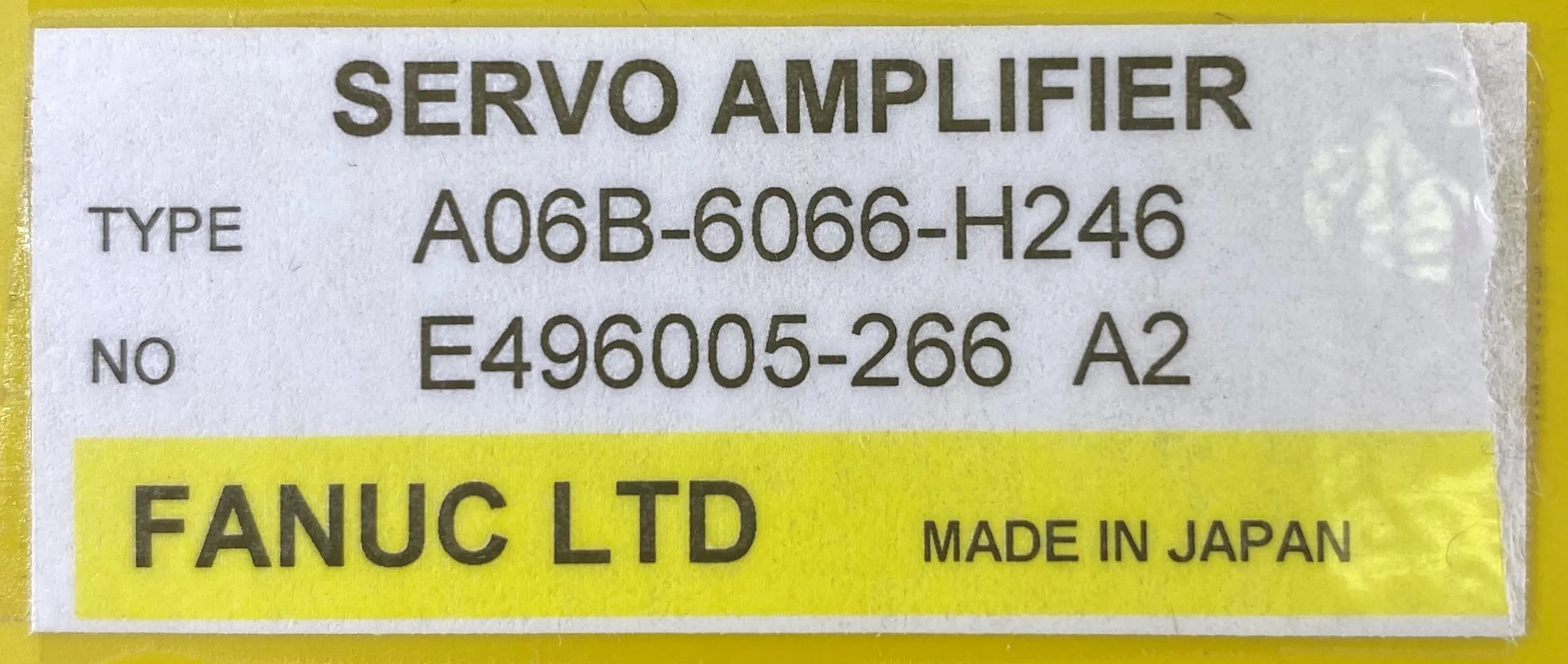 Used 12 Months Warranty A06B-6066-H246 FANUC A06B6066H246 Original CNC Control AC Servo Amplifier Drive Controller Module Unit
