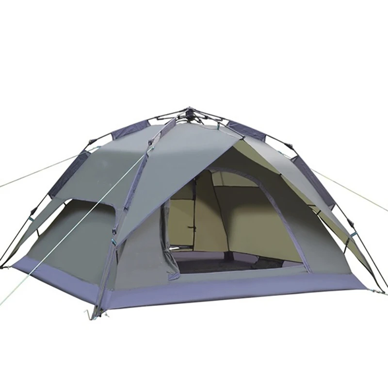 3 in 1 Automatic Tent 3-4 Person Cheap Camping Tent,Easy Portable Setup Backpack Tents For Sun Shelter,Travel,Hiking