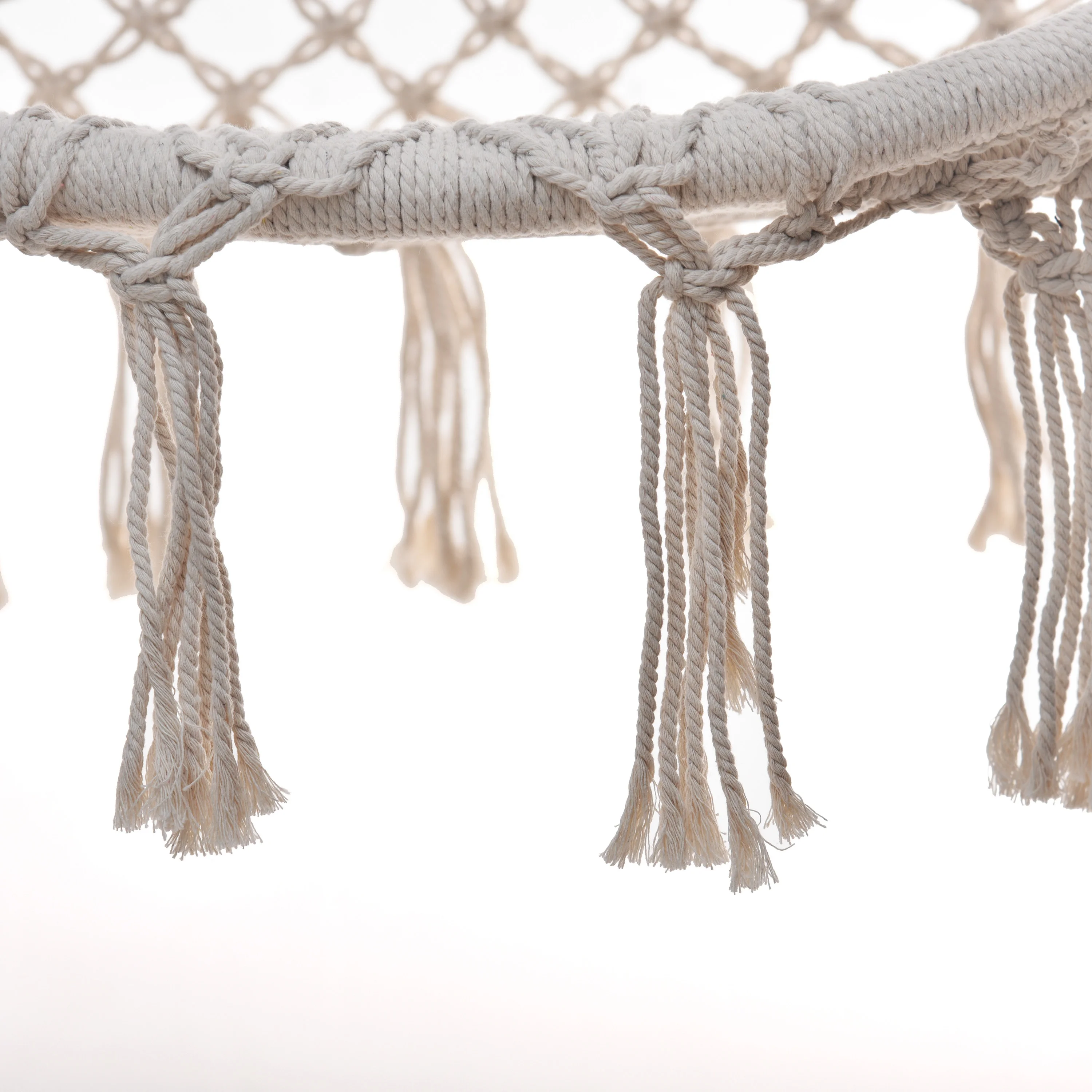 Outdoor furniture easy install adult rope hammock swing chair 150kg china hammock chairs manufacturers