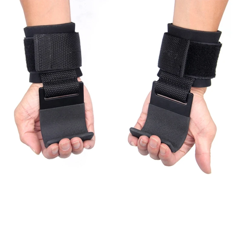 Heavy Duty Lifting Wrist Straps Deadlift Straps Weight Lifting Exercise Gym Weightlifting Powerlifting Hook