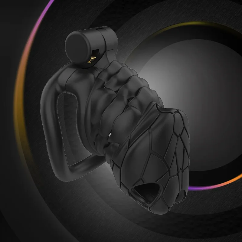 Питон V8.0 3D печатная клетка Мамба Целомудрие кольцо пениса для мужчин