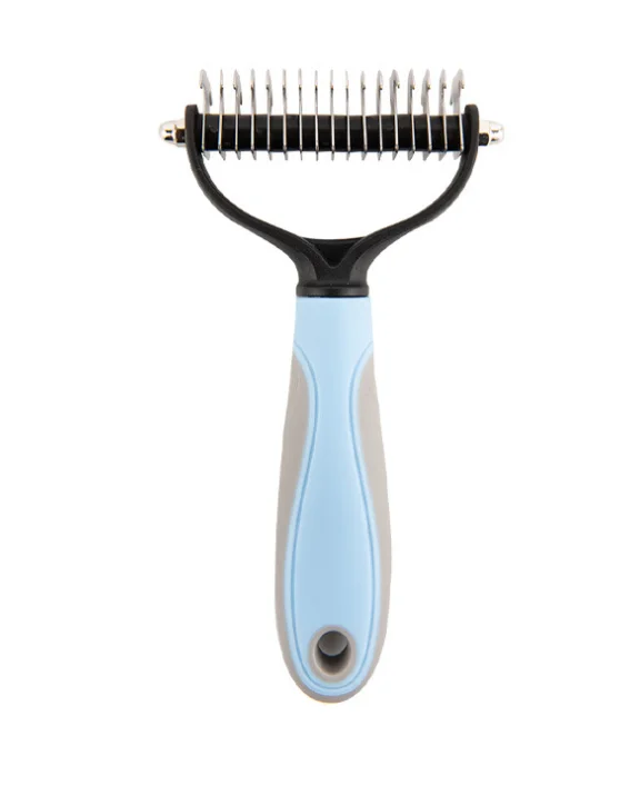 Pet Cleaning bathing comb stainless steel pet brush for Knotted Hair and