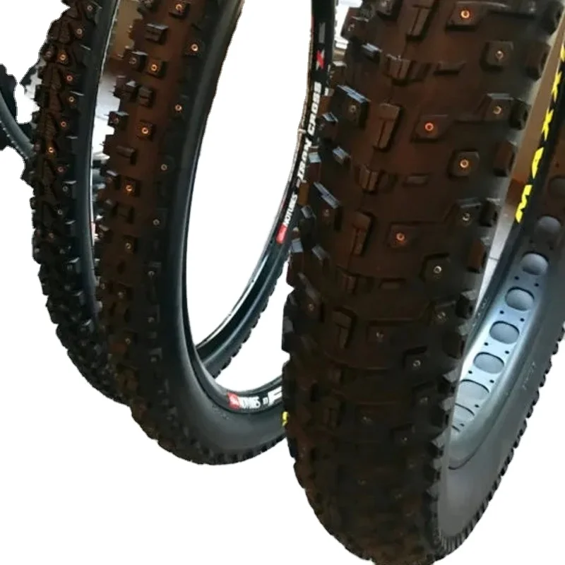 27.5x2.1 Studded Winter eBike Tire  For Mountain/Snow/Road Fat Bicycle Tyre Factory Ice Studded bike tires High Quality