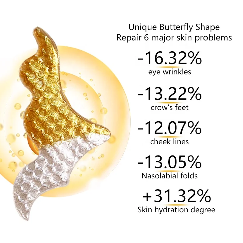 Anti-Wrinkle Face Wrinkle Patches Reduce Fine Lines For Mouth And Eyes Smile Fine Lines Prevent Skin Aging Eye Mask Patch