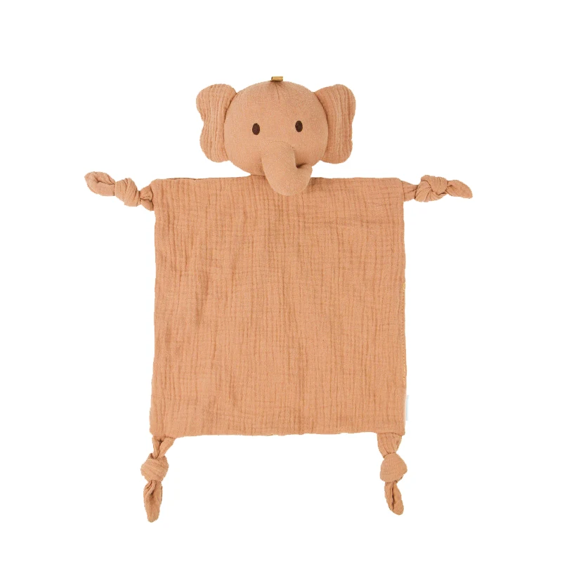 Teddy Bear Lovey Baby Security Blanket for Newborn Toddler Snuggle Toy Stuffed Animal