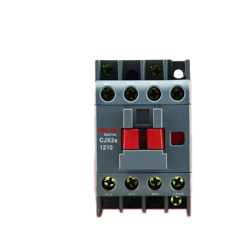 Delixi CJX2S-1210,1201 New AC Contactor 12A Main Circuit Rating Voltage 380V & 110V