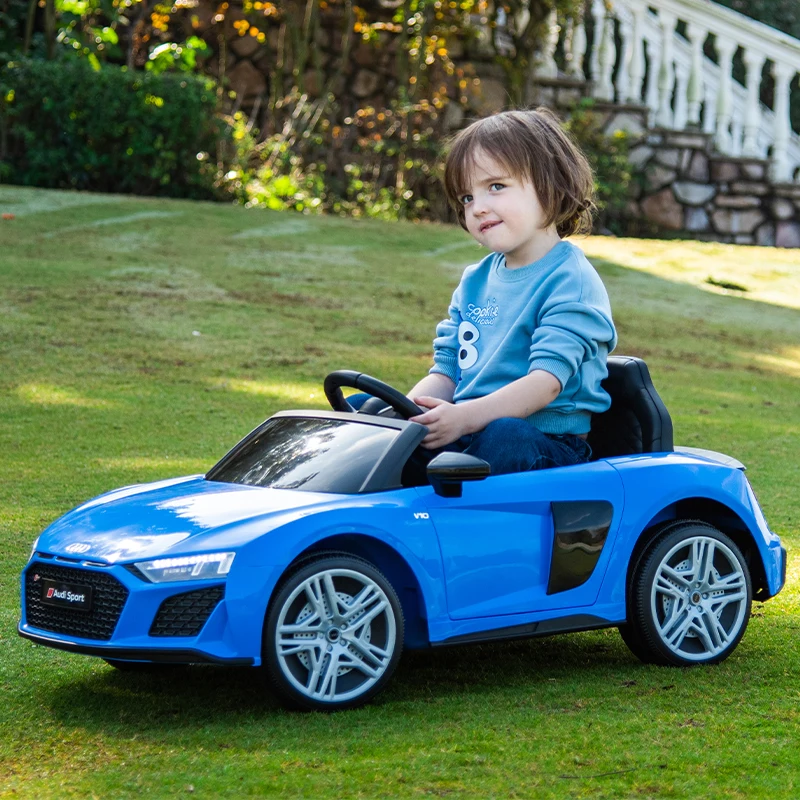 Multi-function Baby Ride On Car audi licensed 12V electric for kids 2-6 years old to drive