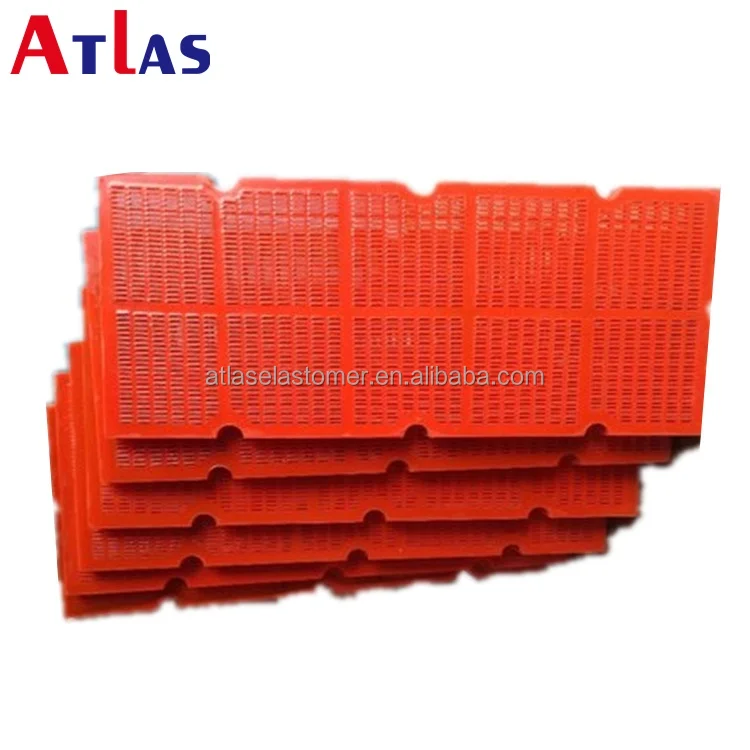 factory price Polyurethane Rubber Sieve Plates Pu Mesh Screen rubber Vibrating Screen Mesh