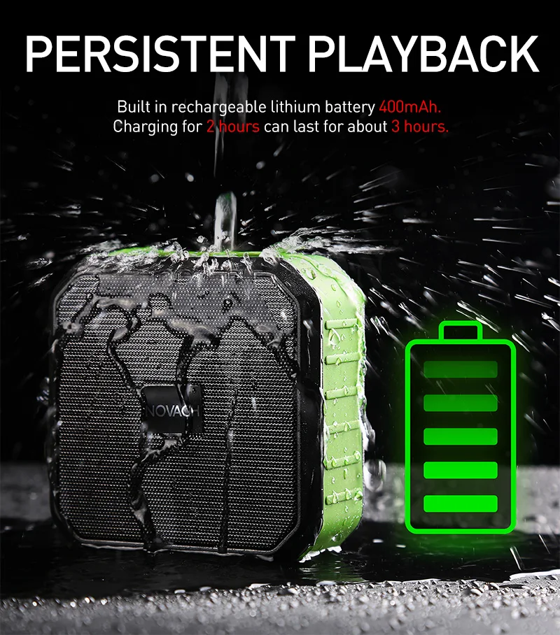  China Manufacturer Portable 4ohm 5w Battery Altavoz Subwoof Speaker Bathroom Sound Box