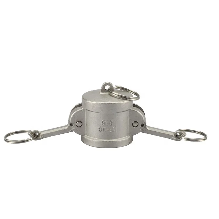 Stainless steel quick coupling camlock type DC for hose fitting