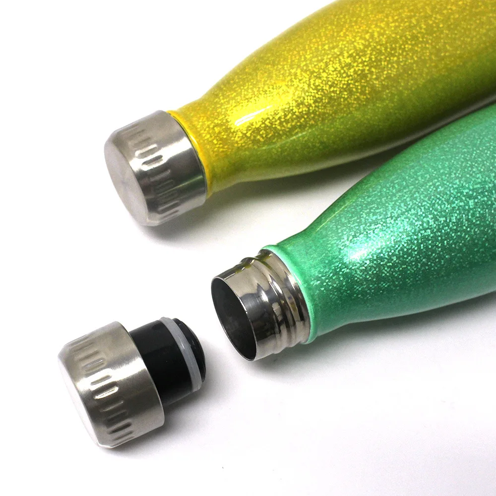 12/18/21/24/32/40/50/64Oz Double Wall Vacuum Seal Metal Custom Thermos Matte Frosted Color Changing Sublimation Tumblers Bottle