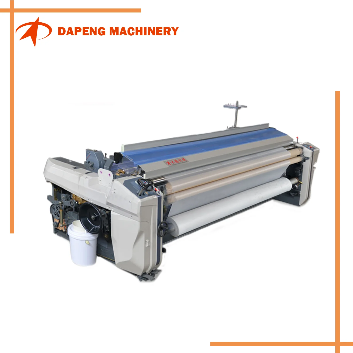 Uninterrupted operation reed air jet loom,Automated fabric inspection in Qingdao Dapeng brand