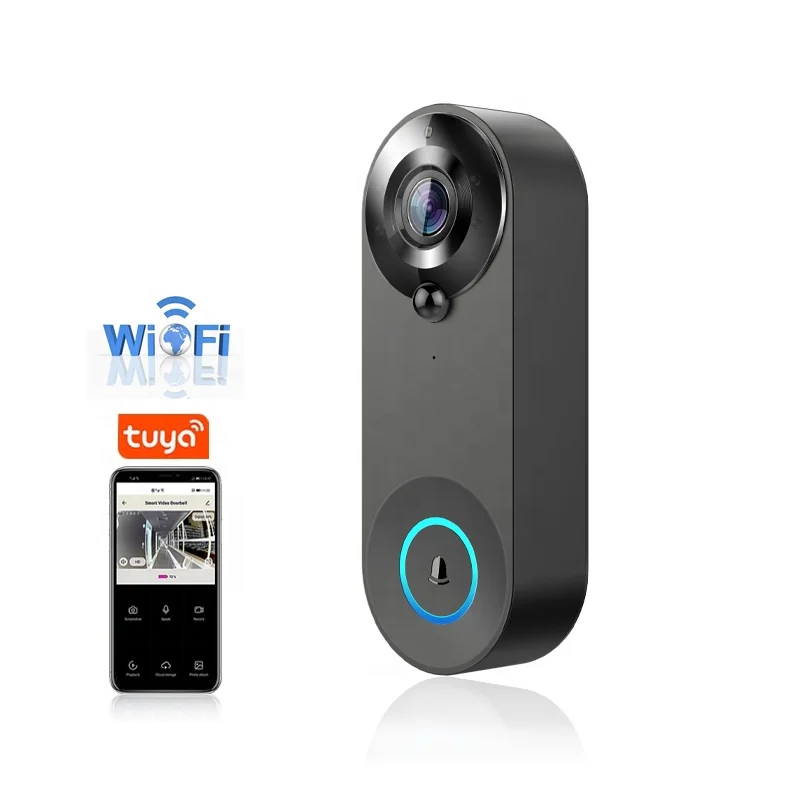 1080p Doorbell Camera Wifi Video Door Bell Camera Wireless Video Door Phone Intercom Hd Ring Wifi Doorbell Camera For Apartments
