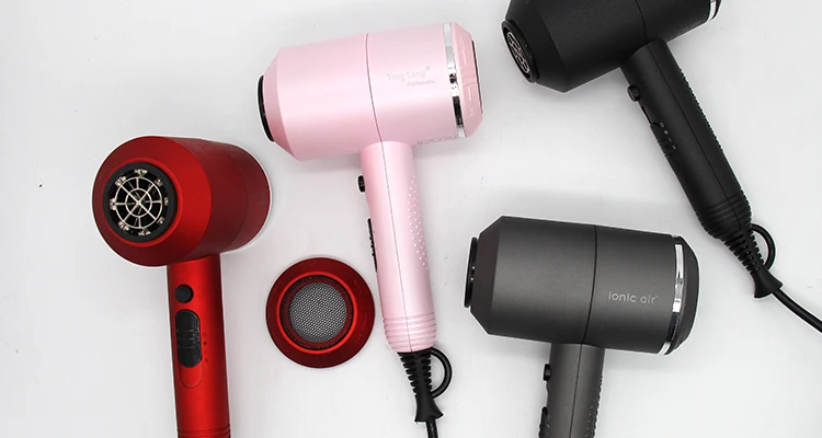 Yinglang 9600 compact Hairdryer Travel  ABS  popular black Hair Dryer