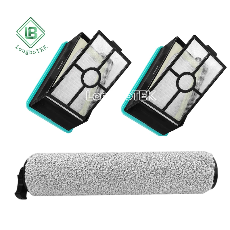 Roller Main Brush Hepa Dust Filter Fit For Bissells CrossWave Hard Floor Expert 3831Wet Dry Vacuum Cleaner Spare Part