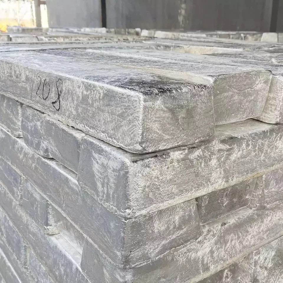 Antimony metal used for lead-antimony alloy, lead-acid battery