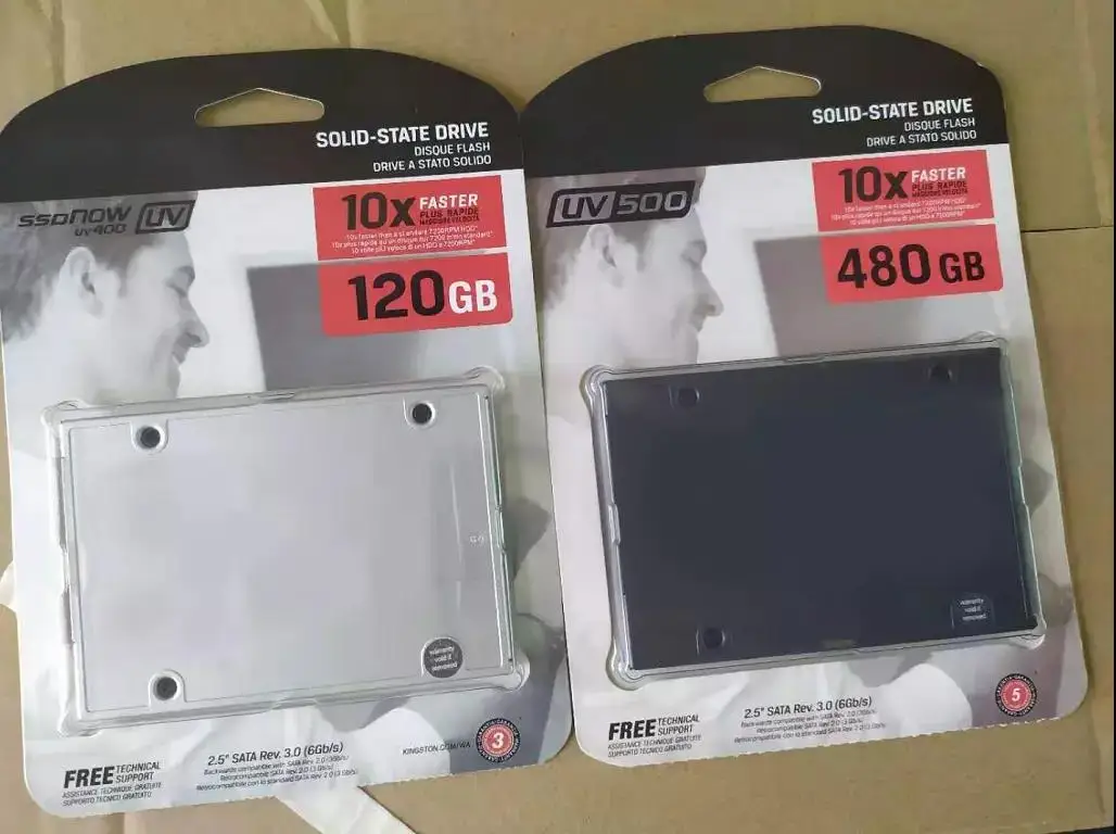  Бесплатный Образец OEM Оригинальный Kingst SA400 UV500 120 ГБ 240 480 960 SATA3.0 2 5 дюйма новый Внутренний твердотельный накопитель