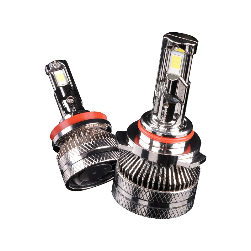 High power 9005 200W 5000lm hb3 led auto headlight bulb Halogen color Yellow hb4 9006 car lights led headlight