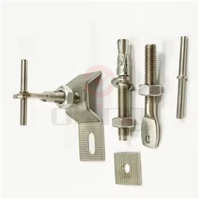 China Factory Stainless Steel 202 304 316 Flat Bolt for Stone Cladding System