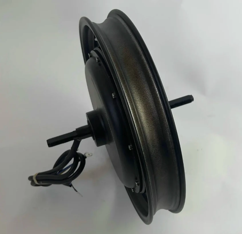 16inch HIGH SPEED MOTOR 60v-120V2000w-4000W with 2 GROUP Hallsensor 160mm Fork Opening Disc Brake ELECTRIC BIKE SCOOTER DIY PART