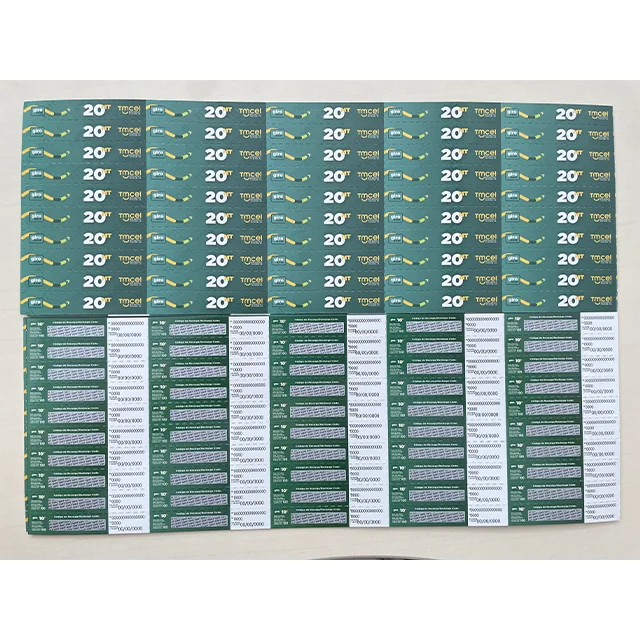 Customized EagleFly Reload Card Paper Scratch Card Top Up Card  Recharge Voucher Top Up Voucher Prepaid Voucher