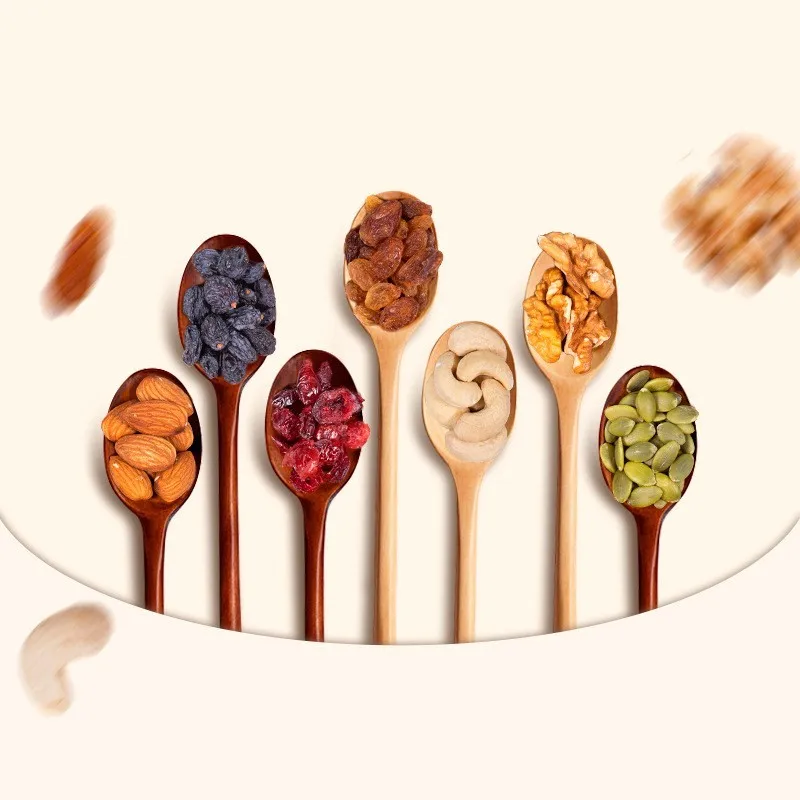 Ycoyco 500 грамм 7 видов сушеные смешанные ягоды орехи и сухофрукты фрукты оптом