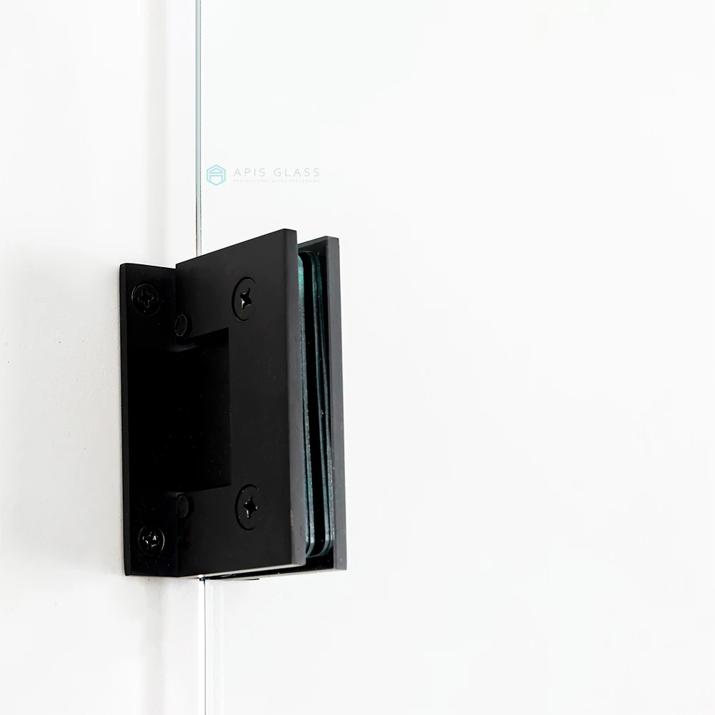 2022 new arrival  High quality black shower enclosure Chrome Polished hinge shower room shower door hinge glass