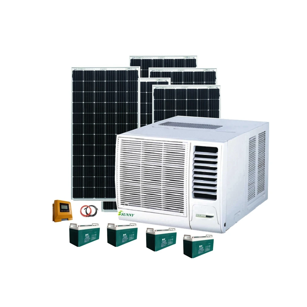  Недорогая установка оконные солнечные кондиционеры 8000btu мини-оконные AC DC 24V 48V