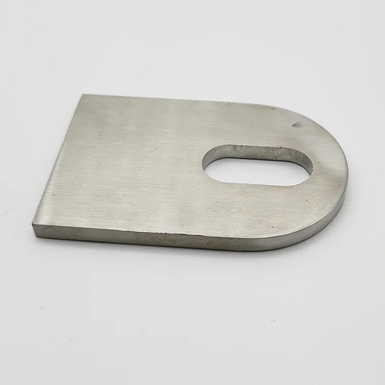 Professional Manufacture Stainless steel railing post bracket,304 stainless steel,brush finished 60x90mm glass connector